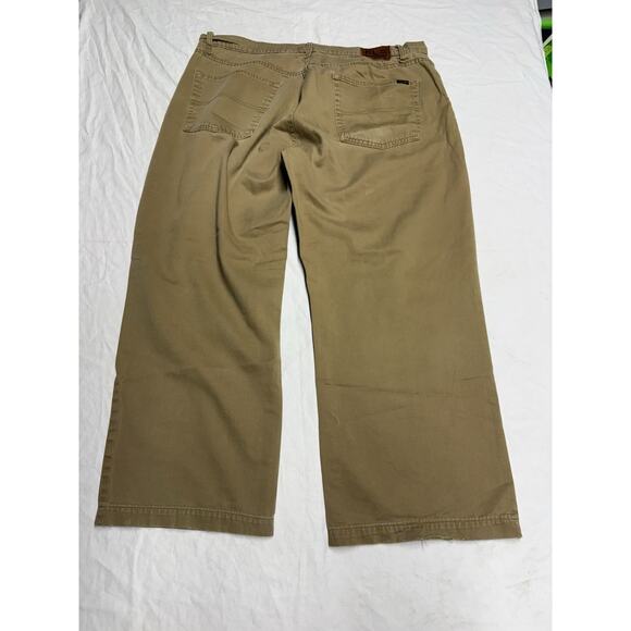 RL Polo Jeans Ralph Lauren Baggy Jeans Mens 38x30 Color brown Soft Fabric - Picture 7 of 11